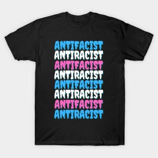 Antifacist Antiracist T-Shirt